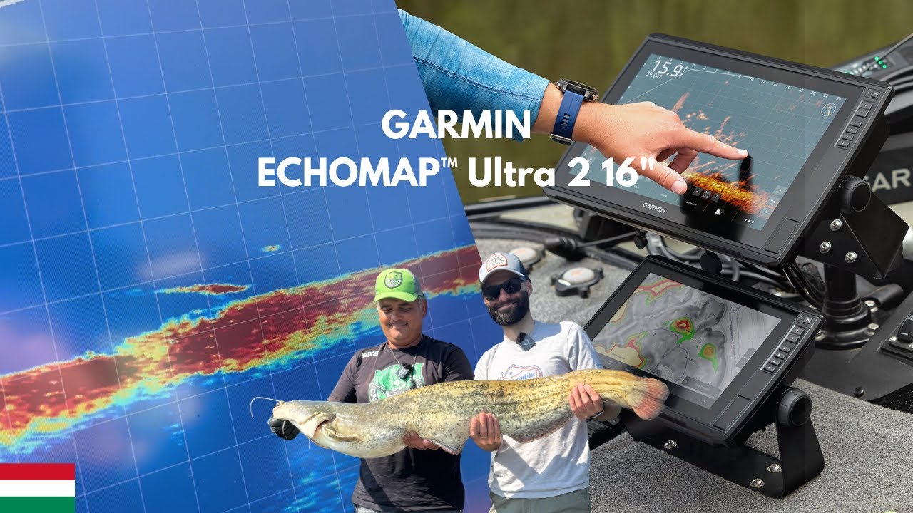 Kipróbáltuk a Garmin ECHOMAP Ultra 2 16”-t Májer Péterrel, a Harcsákkal suttogóval