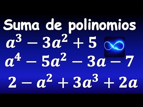 77. Suma de polinomios, con exponentes, MUY FÁCIL
