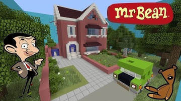 CACHE CACHE SUR MINECRAFT MAP MR BEANS ! MR BEANS HOUSE PS4 FR
