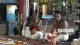 Kalam Ezhuthum Pattum Kurishiyodu Bhagavathi Temple ,Attingal,Trivandrum ,Kerala,India