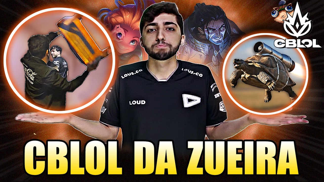 A QUEDA DO JABUTI - CBLOL DA ZUEIRA