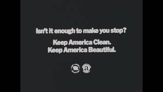 1969 Advertising Council PSA - Keep America Beautiful - It's Enough to Make You Sick (0:20)