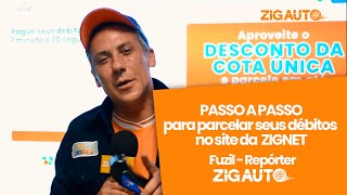 Passo A Passo Para Parcelar Seus Débitos No Site Da Zignet