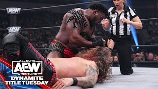 Did Chris Jericho feel the power of Don Callis’ new recruit Powerhouse Hobbs? | 10/9/23 AEW Dynamite