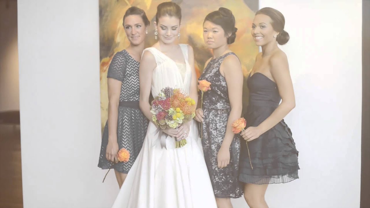 Tara Latour Wedding Dress Bridal Party In Blue Modcloth