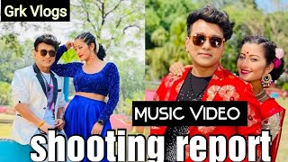 Shooting Report new Nepali song Timrai Moya  lamchha  Anjali adhikari Ramji khand #Grk #Vlogs