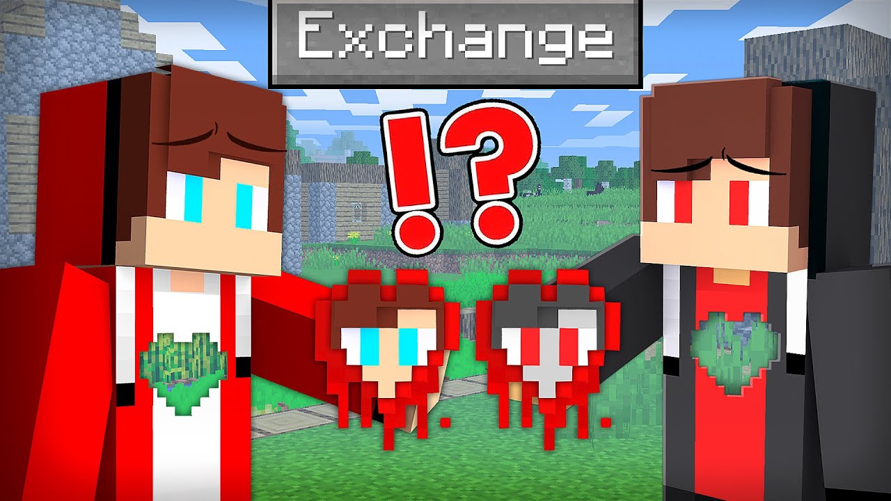 JJ and Dark JJ EXCHANGED HEARTS ?!