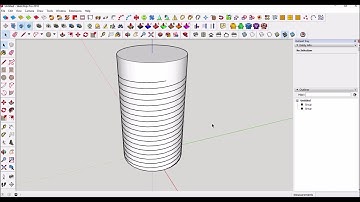 How to make ANSI threads in sketchup web