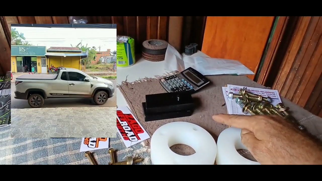 kit lift Fiat Strada modelo novo.