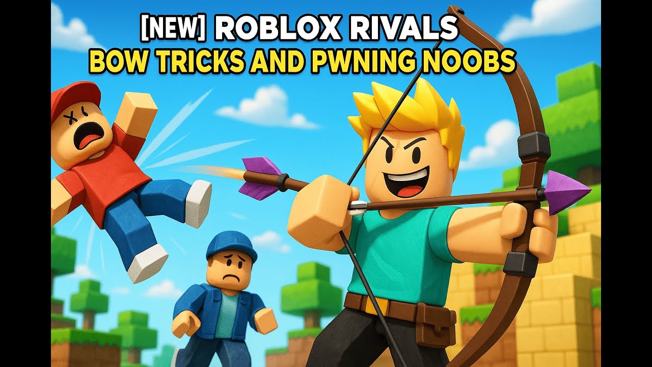 Roblox Rivals: Bow Tricks And Pwning Noobs - YouTube