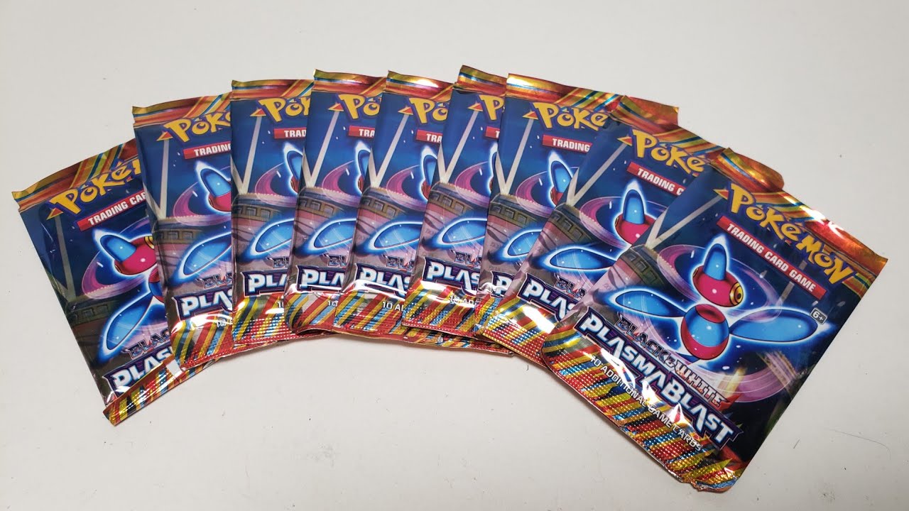 4K Unpacking 9 PORYGON Pokemon TCG Black And White Plasma Blast Fake Booster Packs! toysrus