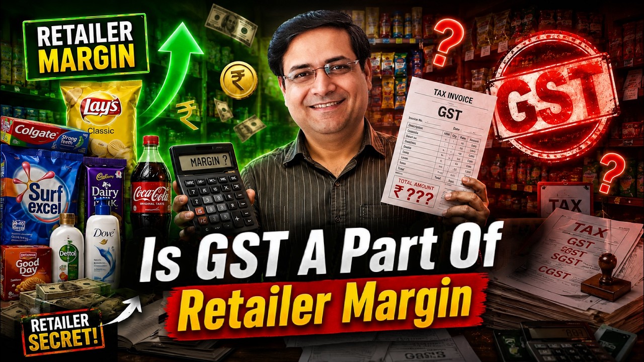 Is GST Included in Retailer Margin? | FMCG Retailer Margin Explained | Sandeep Ray | Skill To Will