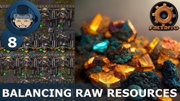 BALANCING RAW RESOURCES - Step 8: Factorio Megabase (Step-By-Step)