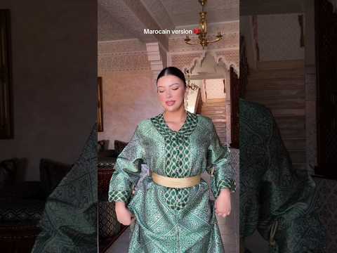 واااو على قفطان عفاك منين خديتيه تيك توك اكسبلور دويتو جلابه رقص قفطان مغربي جلابة مغربية