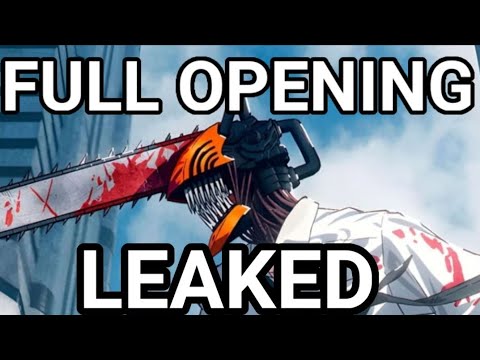 Chainsaw Man Anime FULL OPENING AUDIO LEAK!!! - YouTube
