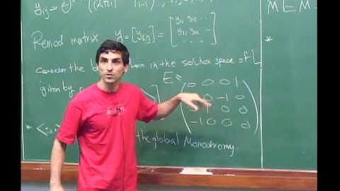 Arithmetic and Geometry of Picard-Fuchs Differential Equations - Hossein Movasati