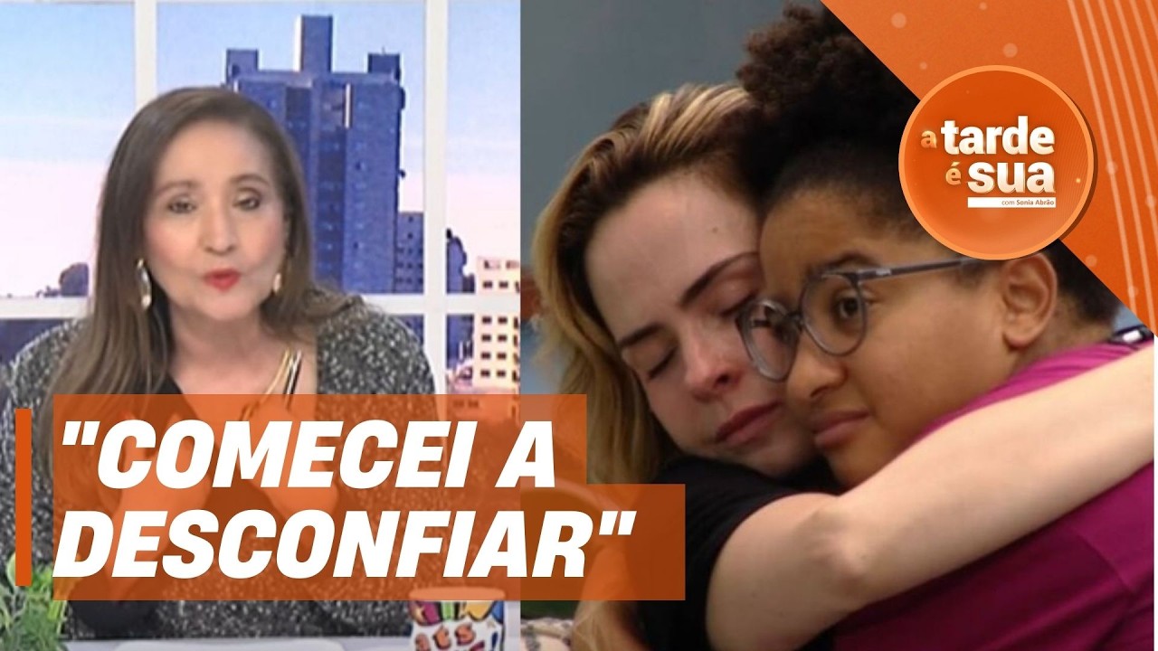 BBB26: Sonia Abrão chama atitude de Milena com Ana Paula de “traição”