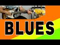 Easy Blues Riffs Electric Guitar &amp; How To Play 12 Bar Blues On Guitar