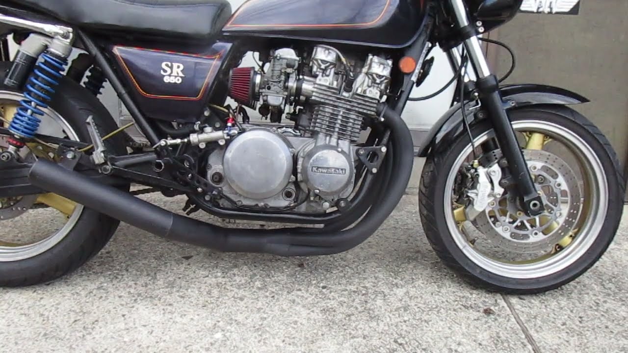 ☆ショート管 ZEPHYR750/RS BK （K9）MRS中京テック Z650SR取り付け