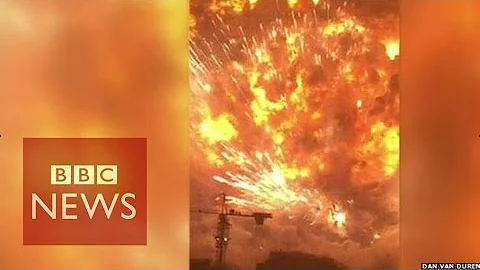Tianjin explosion video captures fear of eyewitnesses - BBC News - DayDayNews