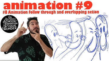#9 Animation follow through and overlapping action