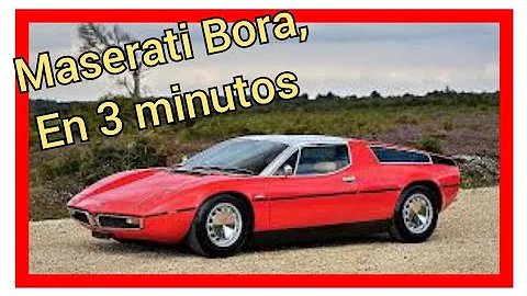 🏎️🏎️ Maserati Bora, en 3 minutos 🏎️🏎️