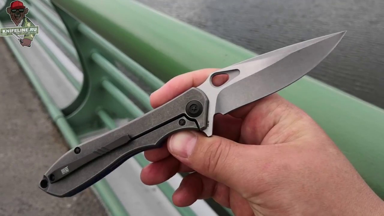 Нож складной WE Knife Ignition blue