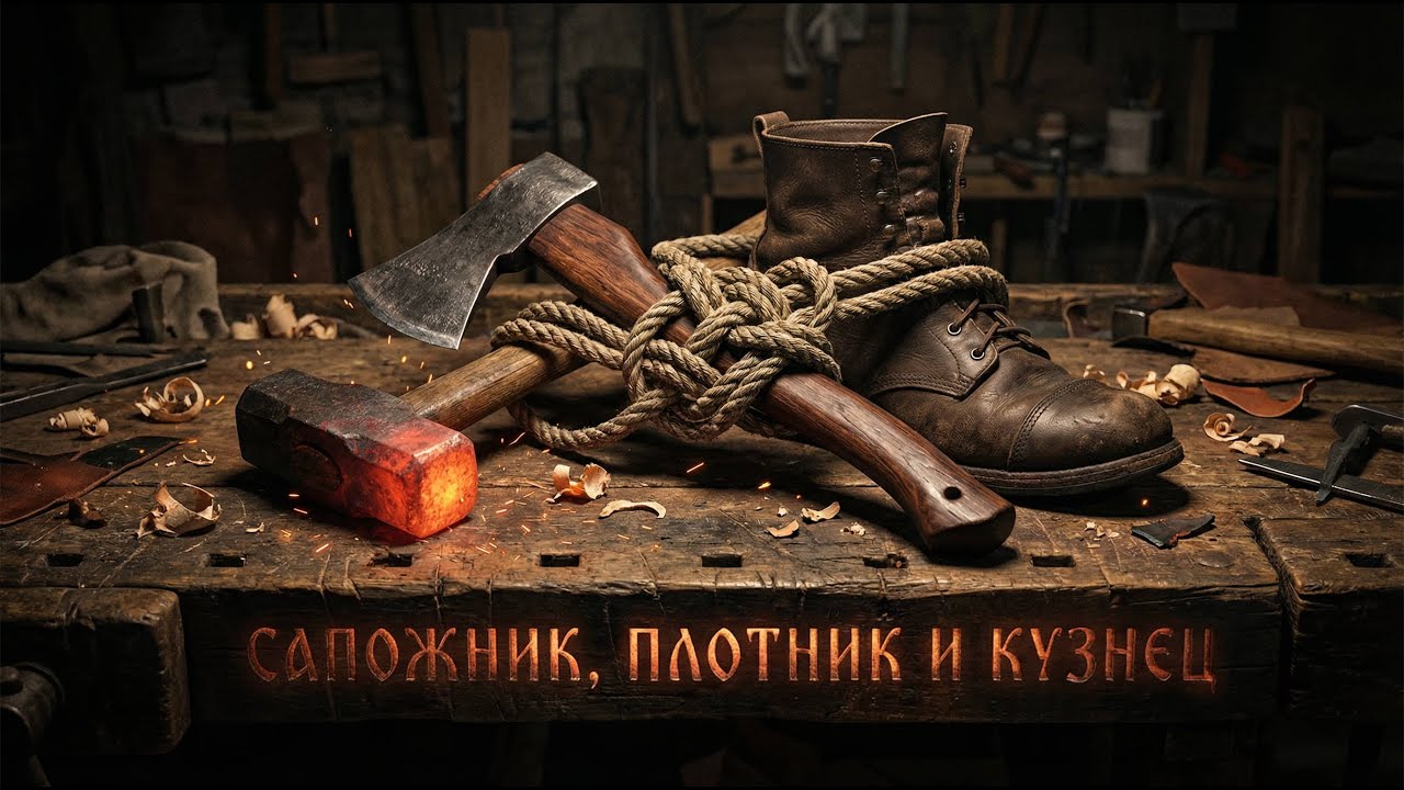 🎵 Сапожник, плотник и кузнец 🎵