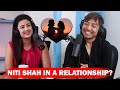 Niti shah in a relationship talks about lovemarriage and relationship rapid fire  biswa limbu