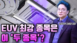 EUV 최강종목은 이 두 종목? - 넘사벽 장비의 출격 [인포마켓] #EUV #반도체주 #인포마켓 #강용운 #에스앤에스텍 #에프에스티 #노광