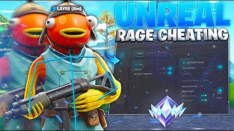 RAGE CHEATING In UNREAL Ranked Using The BEST CHEATS ... 🏆 (Crazy Softaim)
