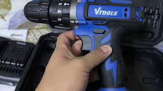 Vtools 20V Cordless Impact Drill