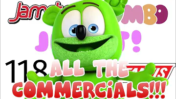 All The Gummibär Commercials!!!!(Ifantis, JUMBO and more!!!)
