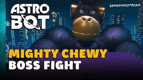 AstroBot: Boss Battle with Mighty Chewy the Monkey - The Ultimate Showdown! 🐒🍬✨