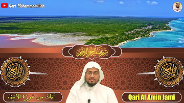 تلاوة هادئة و آيات من سورة الانبياء للقارئ الأمين | Beautiful Tilawat For Qari Al Amin Jami