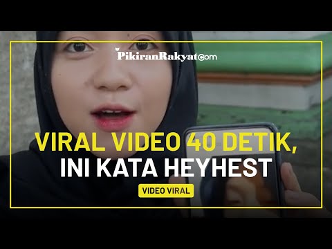 Klarifikasi Seleb TikTok Heyhest Imbas Video Viral 40 Detik, Sempat Diburu Netizen Karena Mirip?