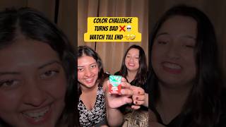 Color challenge was a Bad Idea❌👎🏼🫡 | Game Challenge | Challenge #creatorchallenge #colorchallenge