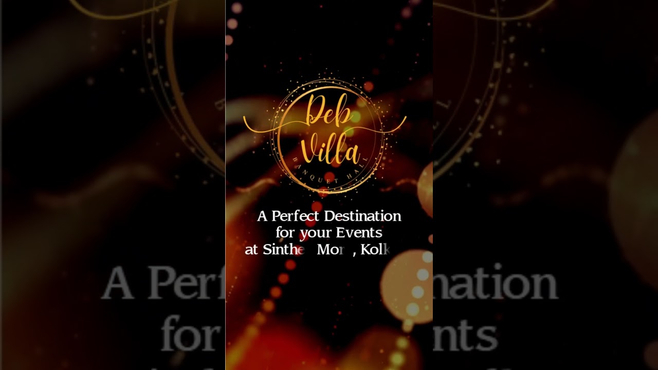 #Wedding #ReceptionParty at Debvilla Banquet Hall | #Marriage Hall | Celebration | Sinthi More