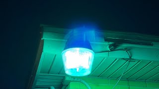 (UNBOXING/TEST) NEW: 2002 IDC/Menards 175 Watt Mercury Vapor Security/Area Light