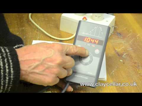 Kiln Controller Tutorial (Bentrup TC66) - www.claycellar.co.uk