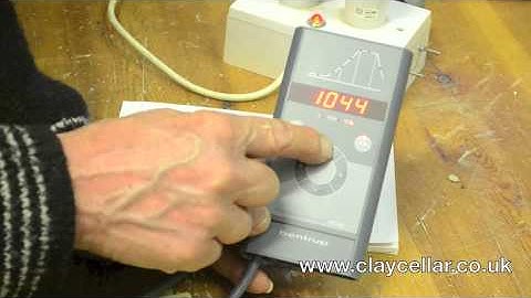 Kiln Controller Tutorial (Bentrup TC66) - www.claycellar.co.uk