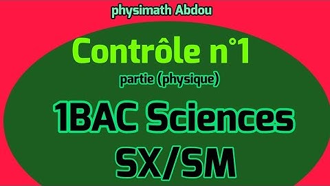 Contrôle N1 (partie physique) sur Rotation d