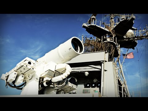 Первый боевой лазер для военного корабля ВМС #shorts