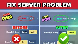 Pubg Lite Server Problem Fixed || Pubg Lite Europe Server Problem 🔥