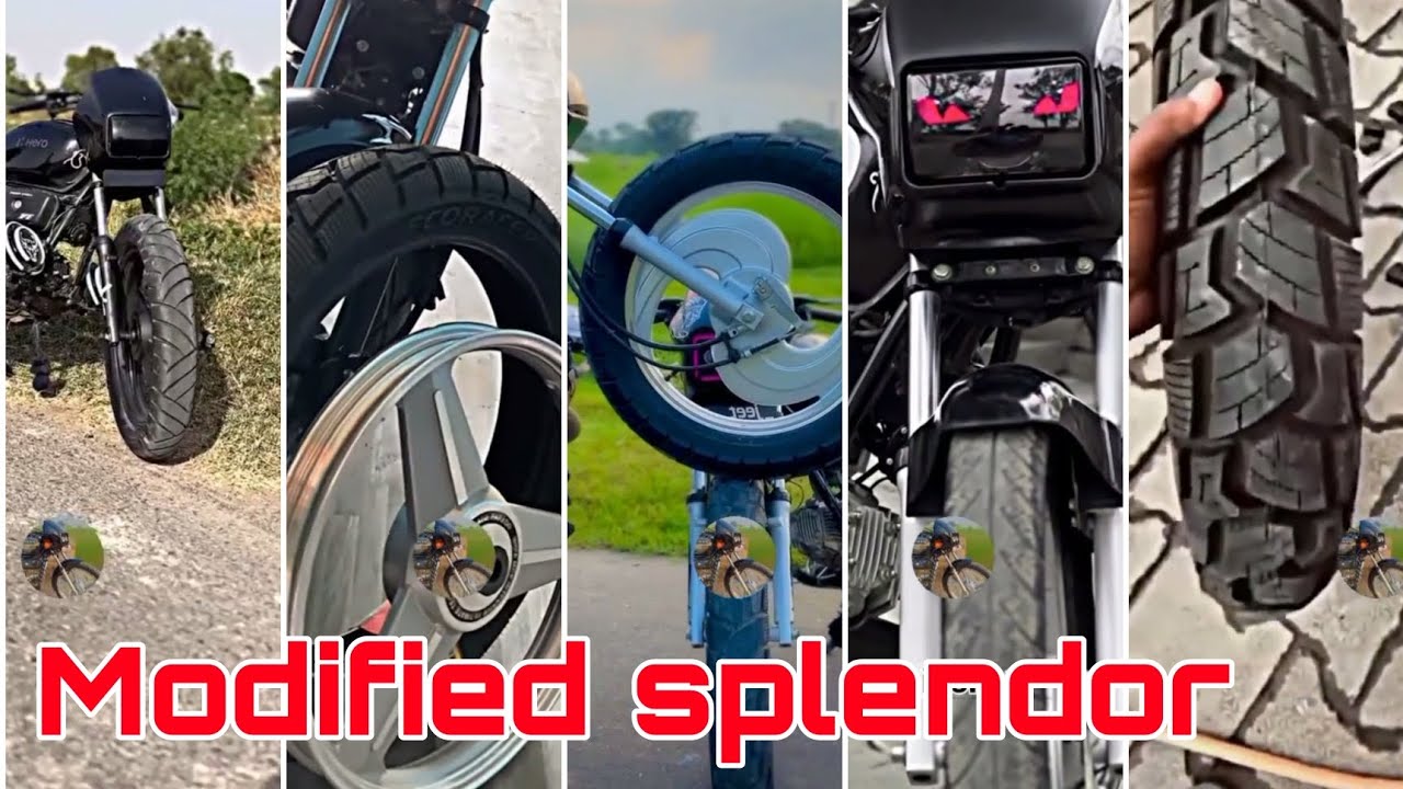 2024 Splendor Modified headlights💪🏻💪🏻 change/splendor lovers hr pb ...