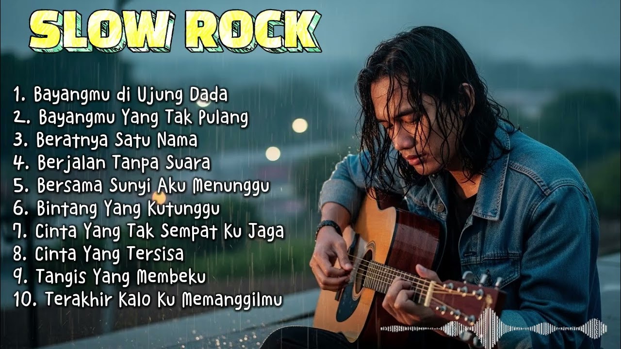 SLOW ROCK MELAYU TERPOPULER🎸🔥|FULL ALBUM MELAYU PALING SEDIH😢/Slow Rock Melayu/Nostalgia
