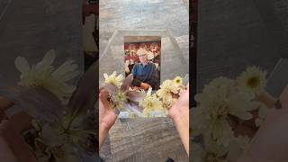 His grandma will never have to watch these flowers fade. Memorial Keepsake Blocks are here!