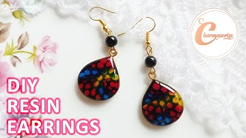 UV レジン | DIY UV Resin Craft & Accessories |No mold Make your own Bezel Frame | Step By Step Tutorial