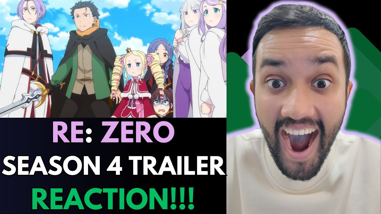 RE: ZERO - SEASON 4 TRAILER REACTION!!! 