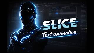 Slice Text Animation in After Effects | #tutorial